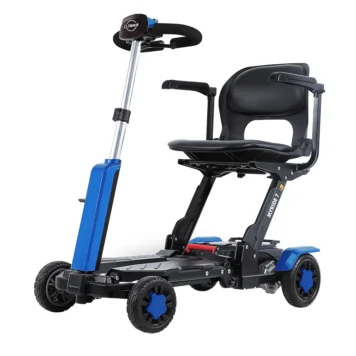 MyRide 7, Auto Foldable Mobility Scooter - Blue