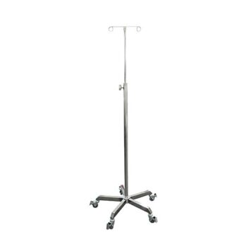 IV Pole - Regular, 2 Hooks